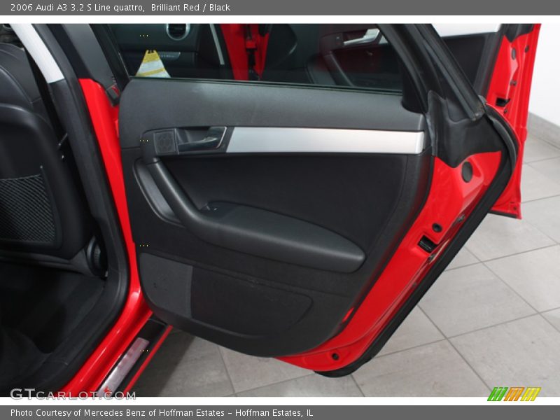 Brilliant Red / Black 2006 Audi A3 3.2 S Line quattro