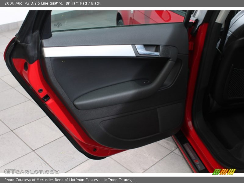 Brilliant Red / Black 2006 Audi A3 3.2 S Line quattro