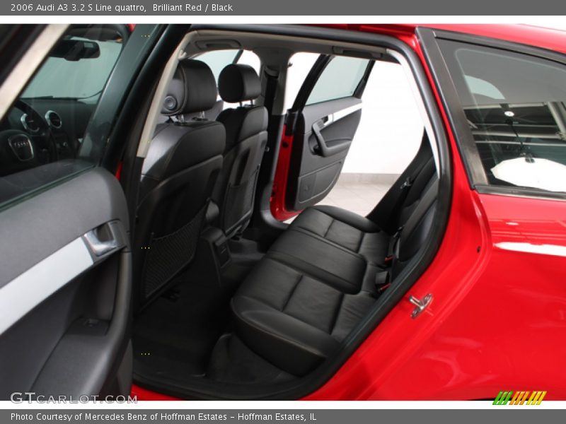 Brilliant Red / Black 2006 Audi A3 3.2 S Line quattro