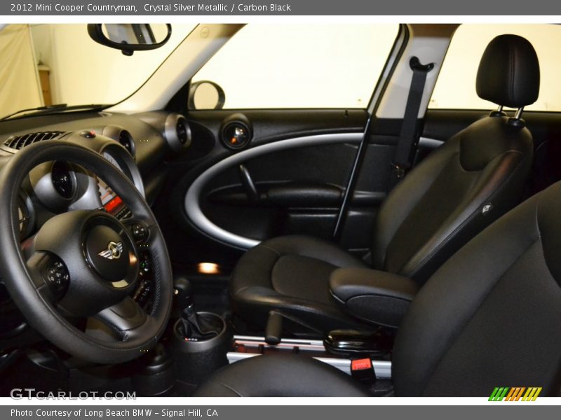 Crystal Silver Metallic / Carbon Black 2012 Mini Cooper Countryman