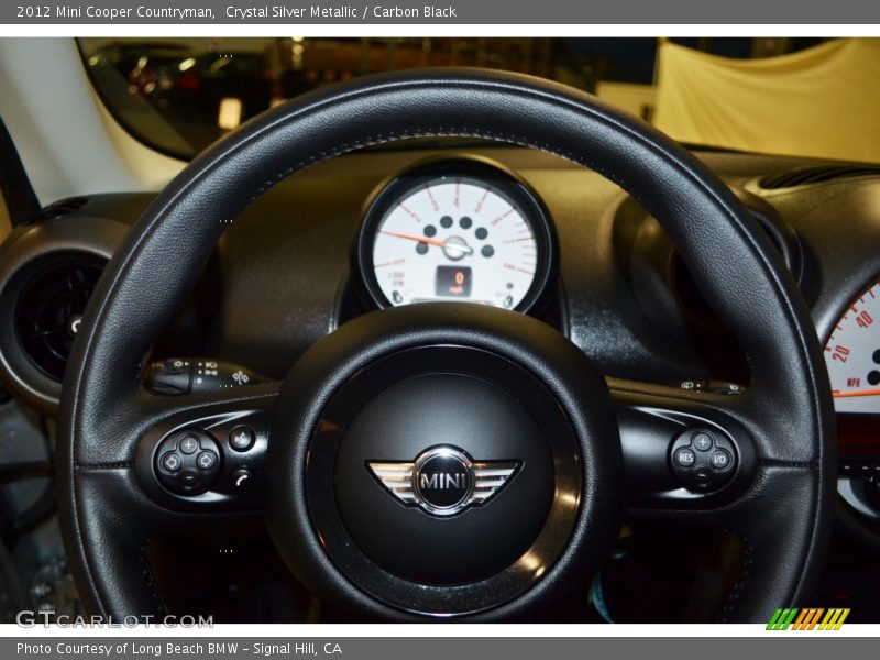 Crystal Silver Metallic / Carbon Black 2012 Mini Cooper Countryman
