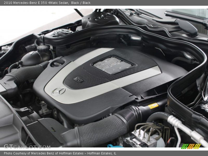 Black / Black 2010 Mercedes-Benz E 350 4Matic Sedan