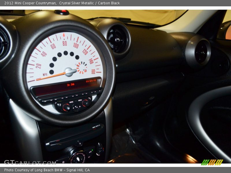 Crystal Silver Metallic / Carbon Black 2012 Mini Cooper Countryman