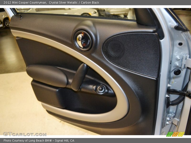 Crystal Silver Metallic / Carbon Black 2012 Mini Cooper Countryman