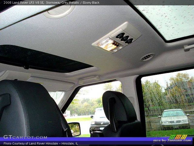Stornoway Grey Metallic / Ebony Black 2008 Land Rover LR3 V8 SE
