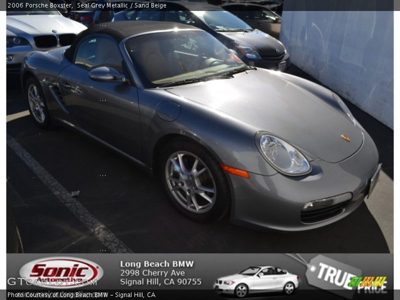 Seal Grey Metallic / Sand Beige 2006 Porsche Boxster