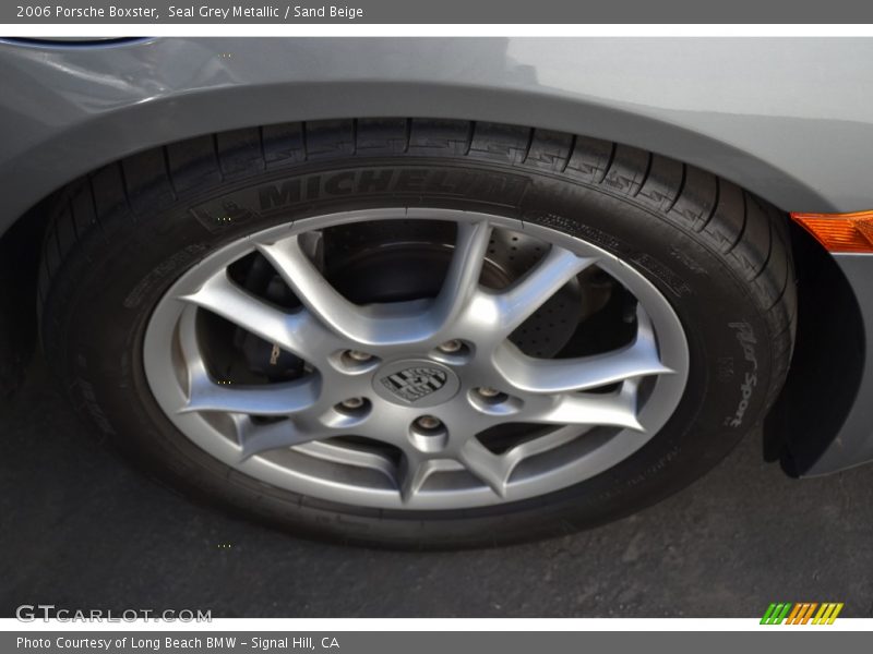 Seal Grey Metallic / Sand Beige 2006 Porsche Boxster
