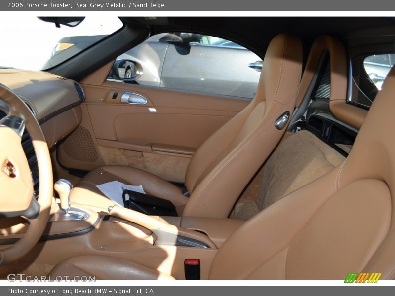 Seal Grey Metallic / Sand Beige 2006 Porsche Boxster