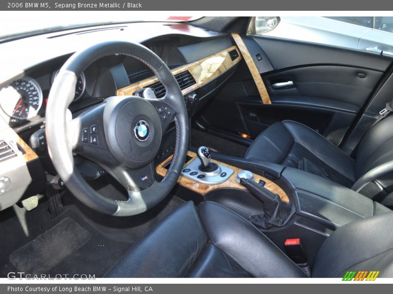 Black Interior - 2006 M5  