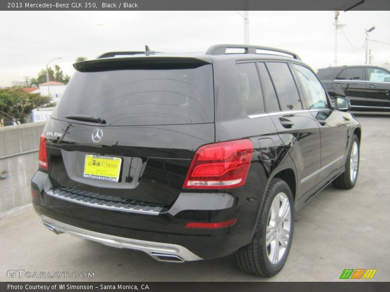 Black / Black 2013 Mercedes-Benz GLK 350