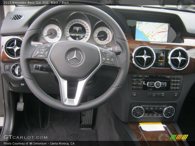 Black / Black 2013 Mercedes-Benz GLK 350