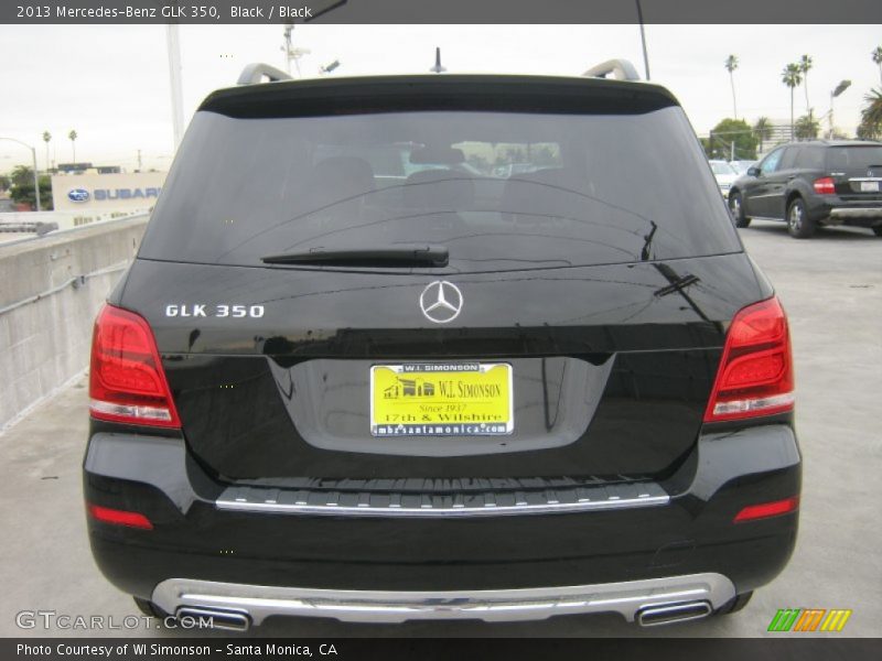 Black / Black 2013 Mercedes-Benz GLK 350