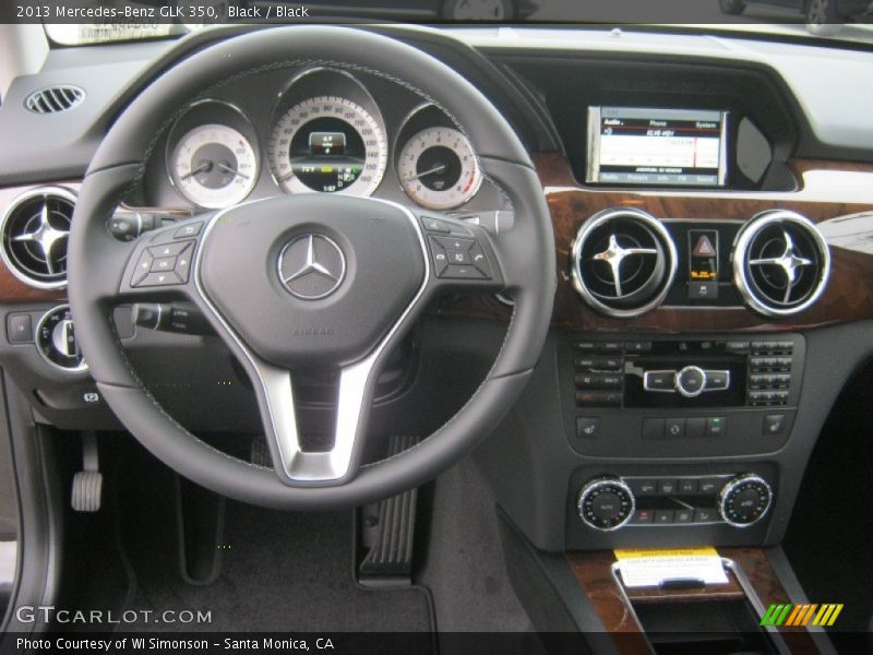 Black / Black 2013 Mercedes-Benz GLK 350