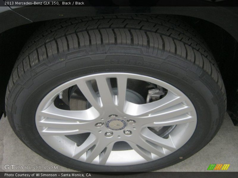 Black / Black 2013 Mercedes-Benz GLK 350