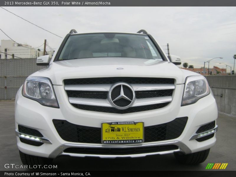 Polar White / Almond/Mocha 2013 Mercedes-Benz GLK 350