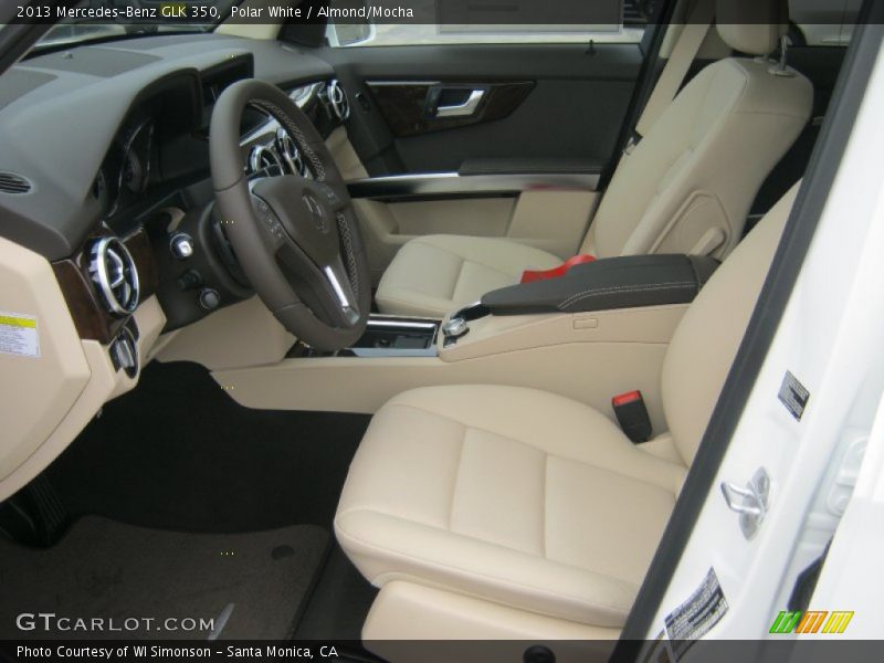 Polar White / Almond/Mocha 2013 Mercedes-Benz GLK 350