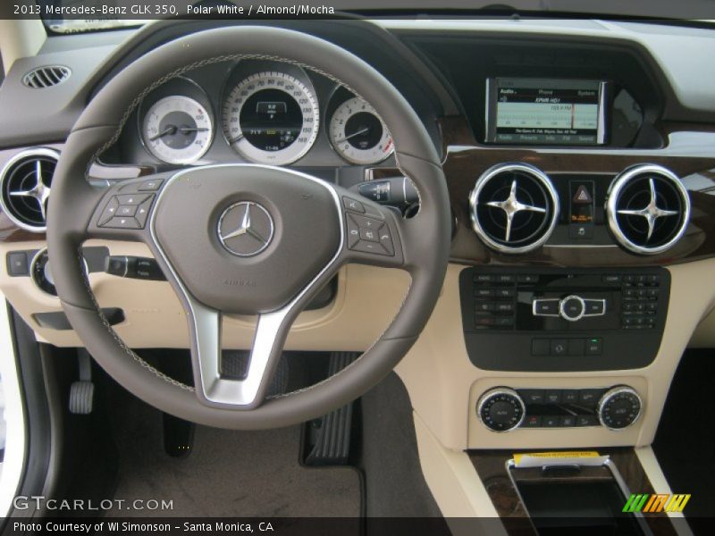 Polar White / Almond/Mocha 2013 Mercedes-Benz GLK 350