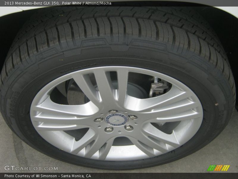 Polar White / Almond/Mocha 2013 Mercedes-Benz GLK 350