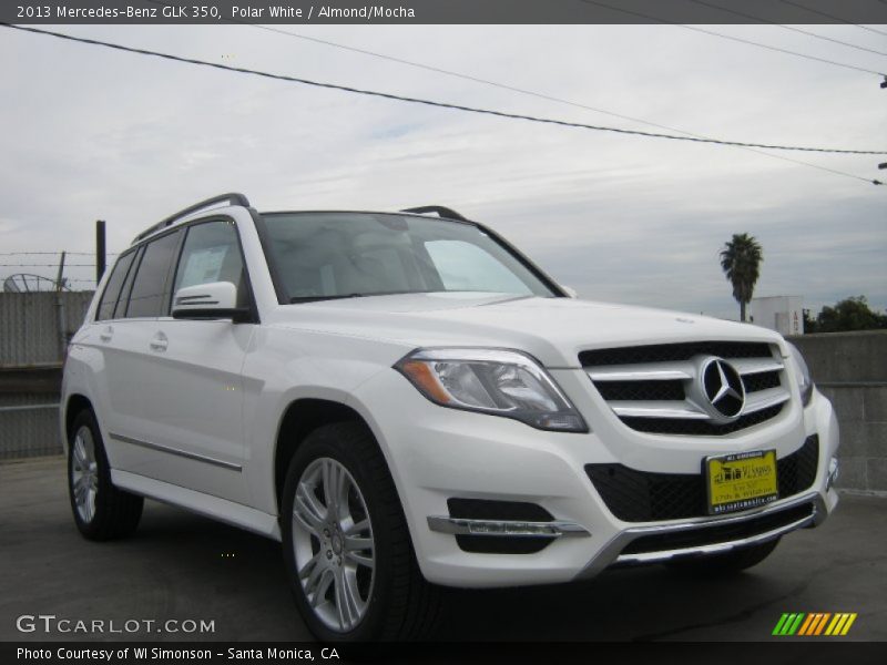 Polar White / Almond/Mocha 2013 Mercedes-Benz GLK 350