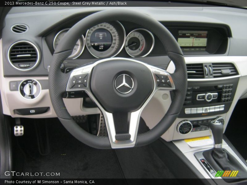 Dashboard of 2013 C 250 Coupe