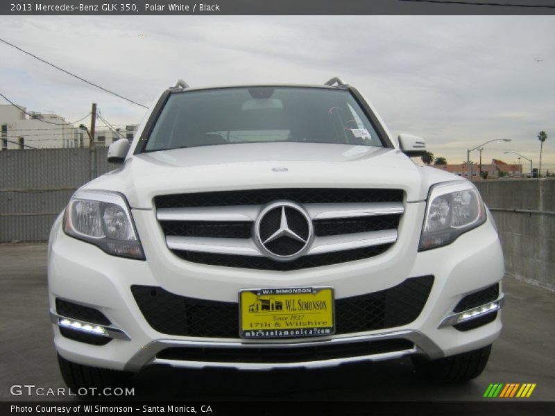 Polar White / Black 2013 Mercedes-Benz GLK 350