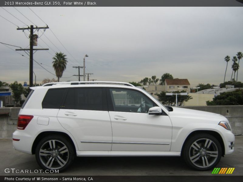 Polar White / Black 2013 Mercedes-Benz GLK 350
