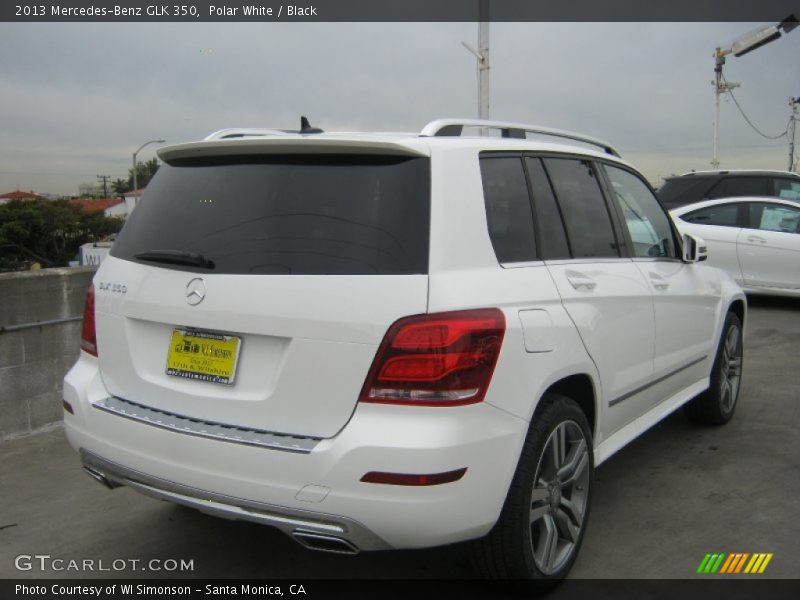 Polar White / Black 2013 Mercedes-Benz GLK 350