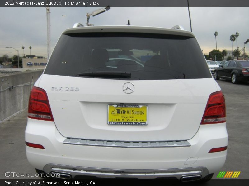 Polar White / Black 2013 Mercedes-Benz GLK 350