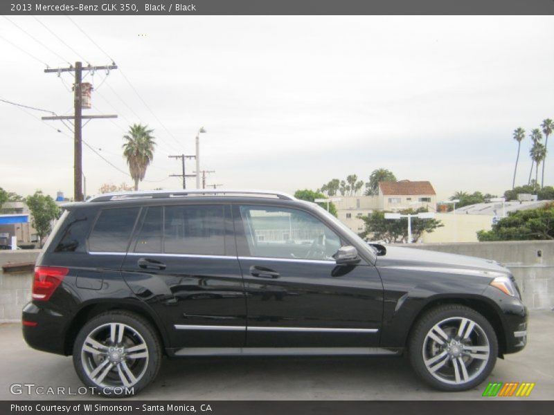 Black / Black 2013 Mercedes-Benz GLK 350