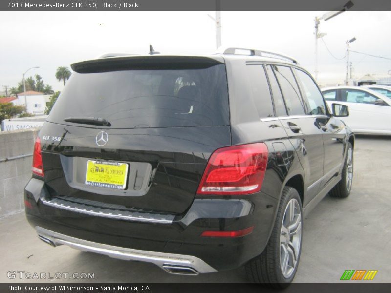 Black / Black 2013 Mercedes-Benz GLK 350