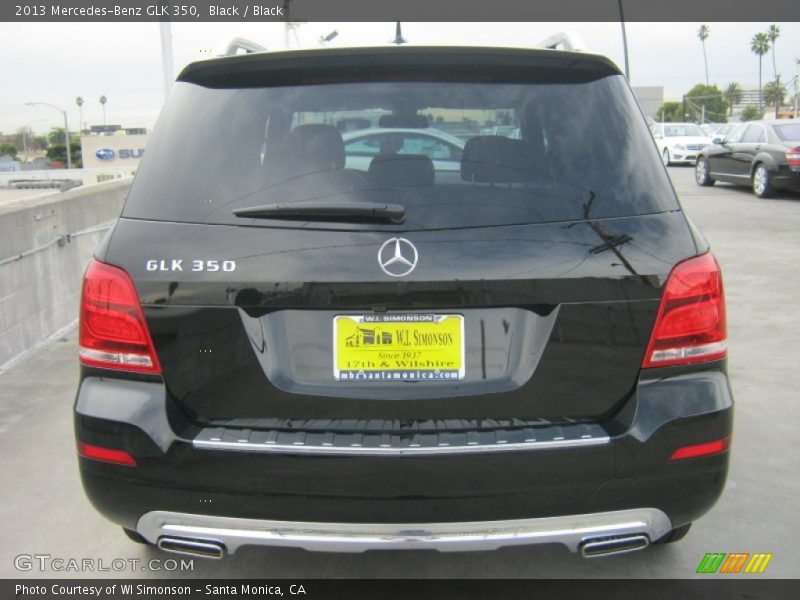 Black / Black 2013 Mercedes-Benz GLK 350