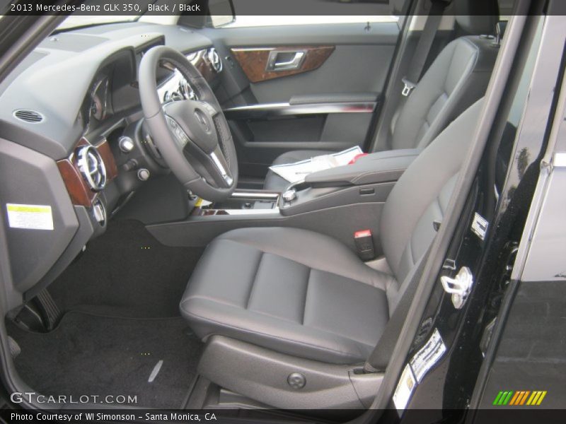 Black / Black 2013 Mercedes-Benz GLK 350