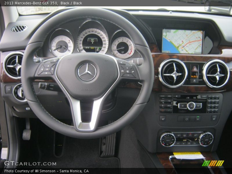 Black / Black 2013 Mercedes-Benz GLK 350