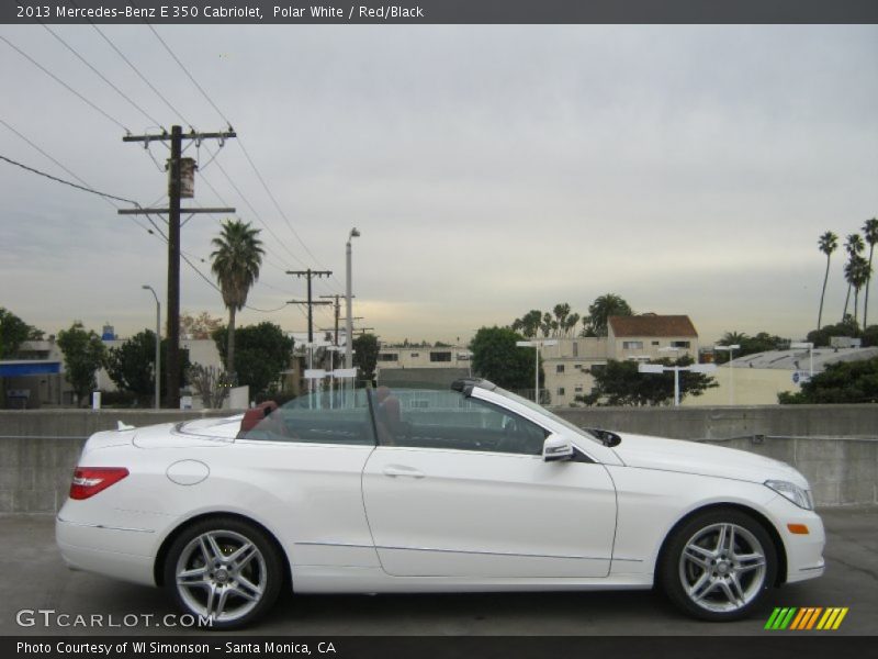  2013 E 350 Cabriolet Polar White