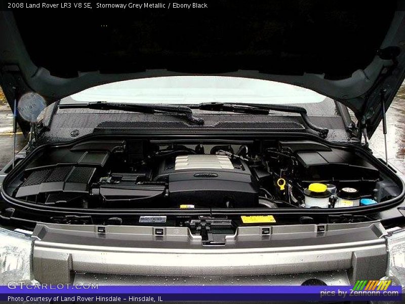 Stornoway Grey Metallic / Ebony Black 2008 Land Rover LR3 V8 SE