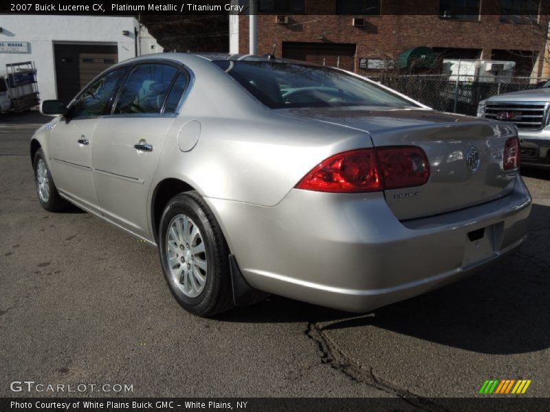 Platinum Metallic / Titanium Gray 2007 Buick Lucerne CX