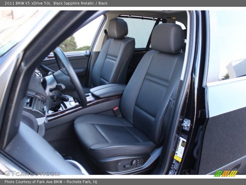 Black Sapphire Metallic / Black 2011 BMW X5 xDrive 50i