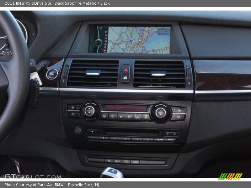 Black Sapphire Metallic / Black 2011 BMW X5 xDrive 50i