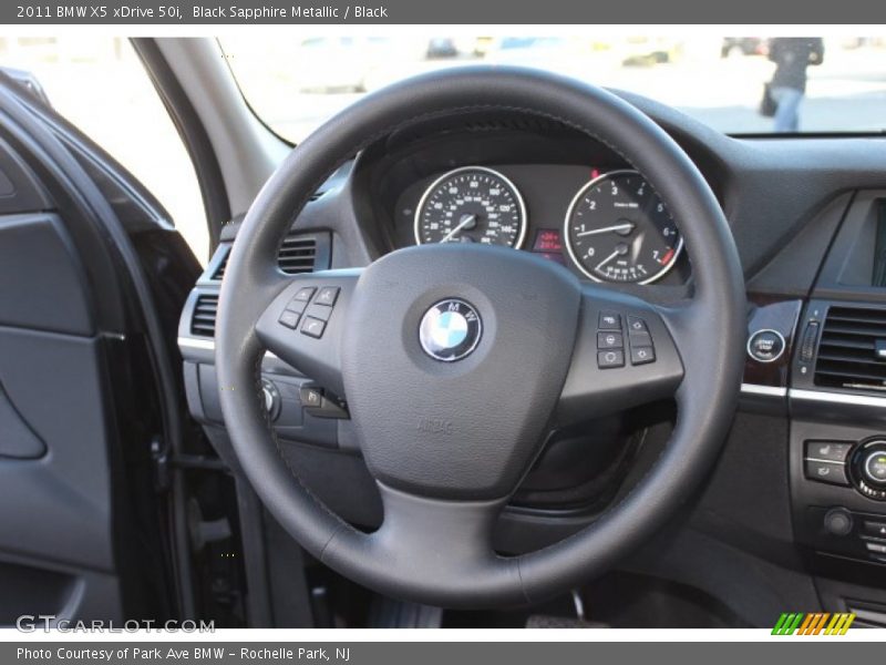 Black Sapphire Metallic / Black 2011 BMW X5 xDrive 50i