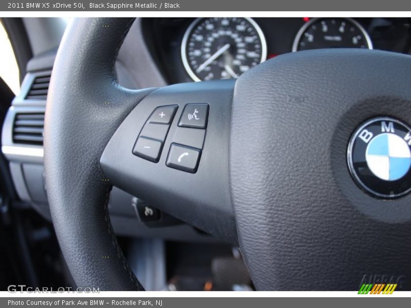 Black Sapphire Metallic / Black 2011 BMW X5 xDrive 50i