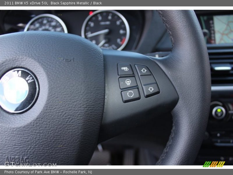 Black Sapphire Metallic / Black 2011 BMW X5 xDrive 50i
