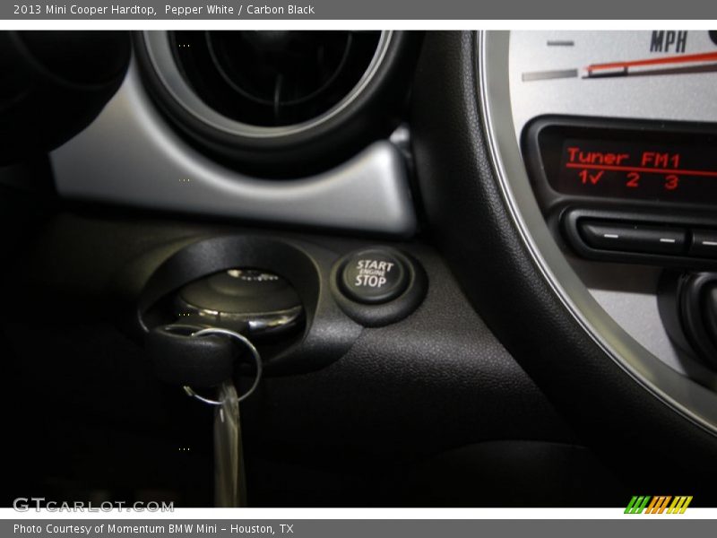 Pepper White / Carbon Black 2013 Mini Cooper Hardtop
