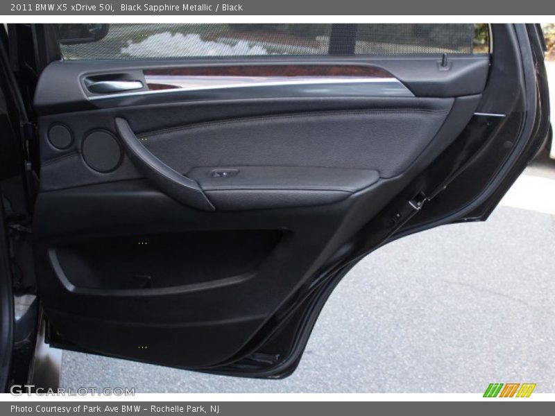 Black Sapphire Metallic / Black 2011 BMW X5 xDrive 50i