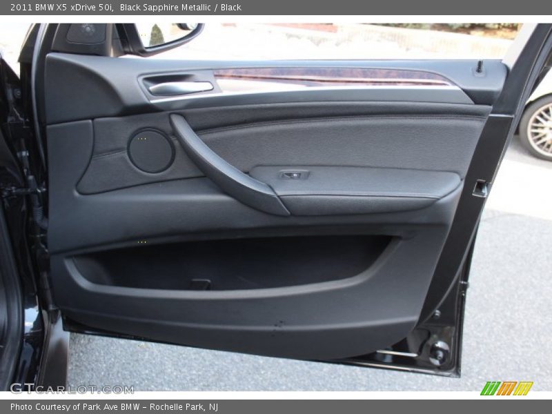 Black Sapphire Metallic / Black 2011 BMW X5 xDrive 50i