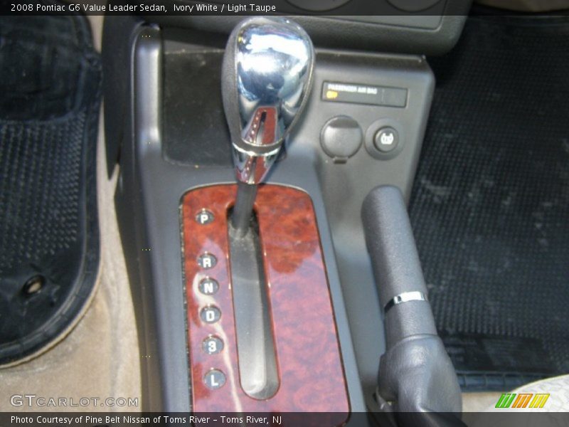  2008 G6 Value Leader Sedan 4 Speed Automatic Shifter