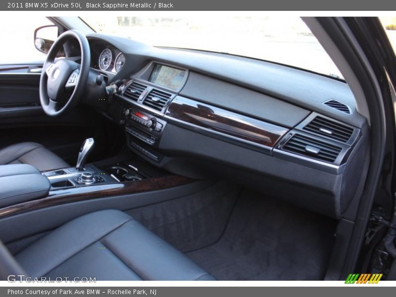 Black Sapphire Metallic / Black 2011 BMW X5 xDrive 50i