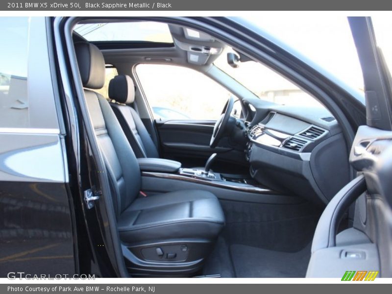 Black Sapphire Metallic / Black 2011 BMW X5 xDrive 50i