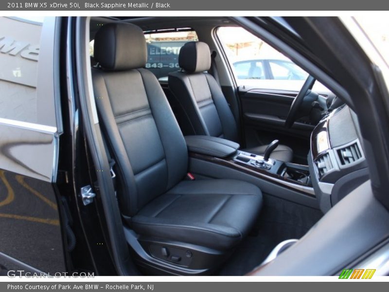 Black Sapphire Metallic / Black 2011 BMW X5 xDrive 50i