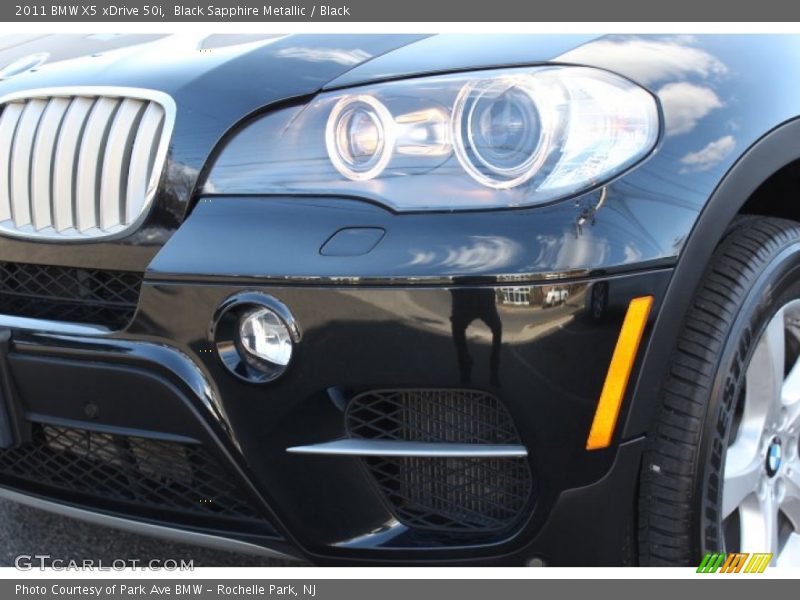 Black Sapphire Metallic / Black 2011 BMW X5 xDrive 50i