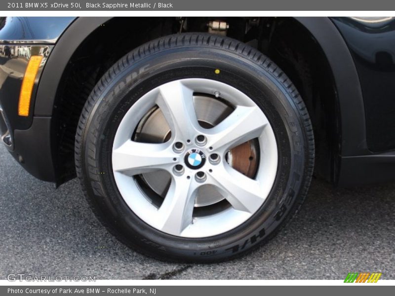 Black Sapphire Metallic / Black 2011 BMW X5 xDrive 50i